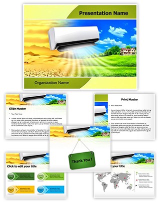 Air Conditioning Editable PowerPoint Template