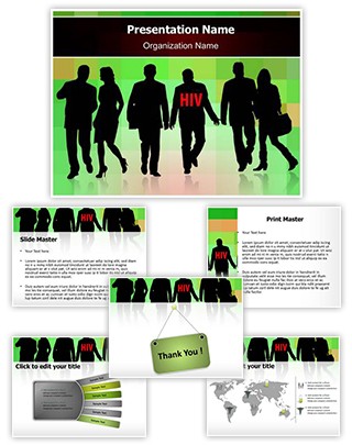 HIV Transmission Editable PowerPoint Template