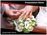 Wedding Ring Ceremony Editable PowerPoint Template