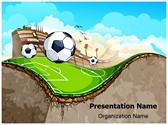 Sports Soccer Field Editable Template