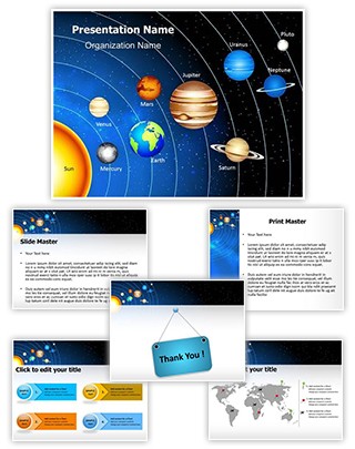 Astronomy Solar System Editable PowerPoint Template
