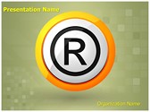 Copyright Registered Trademark Editable PowerPoint Template