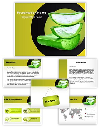 Aloe Vera Editable PowerPoint Template