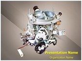 Carburetor Editable PowerPoint Template