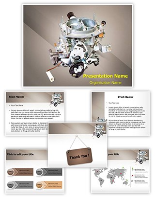 Carburetor Editable PowerPoint Template