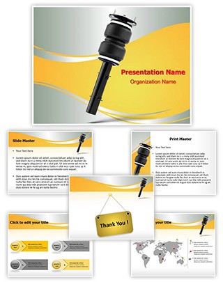 Air Suspension Editable PowerPoint Template