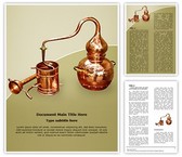 Distillation Editable PowerPoint Template