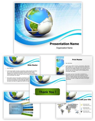 Pandemic Influenza Editable PowerPoint Template