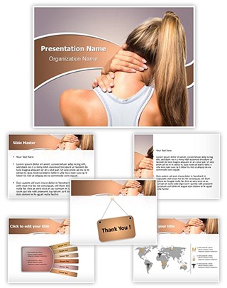 Neck Injury Editable PowerPoint Template