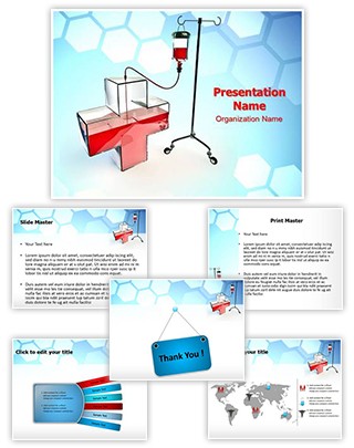 Red Cross Editable PowerPoint Template