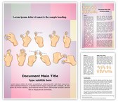 Hand Multitouch Gestures Template