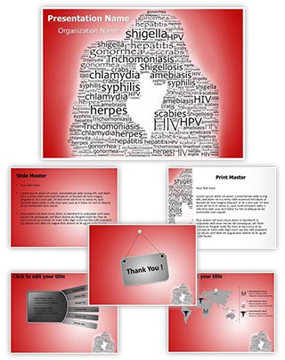 Sexually Transmitted Diseases Editable PowerPoint Template