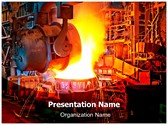 Blast Furnace Editable PowerPoint Template