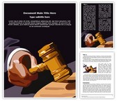 Legal Trial Editable PowerPoint Template