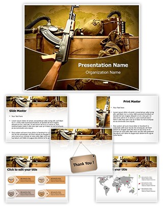 Weapons Editable PowerPoint Template