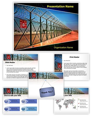 Border Security Editable PowerPoint Template