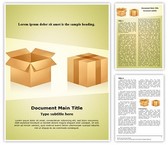 Merchandise Shipping Editable PowerPoint Template