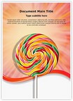 Spiral Lollipop Editable Template