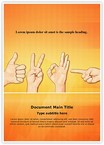 Multitouch Gestures Editable Template