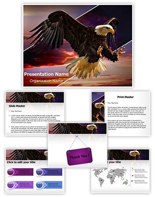 Eagle Flight Editable PowerPoint Template