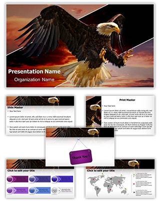 Eagle Flight Editable PowerPoint Template