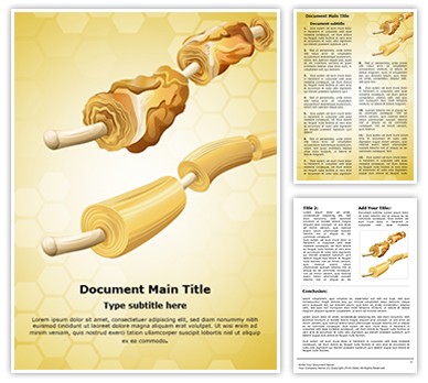 Myelin Sheaths Editable Word Template