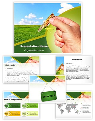 Agricultural Entomology Editable PowerPoint Template