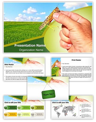 Agricultural Entomology Editable PowerPoint Template