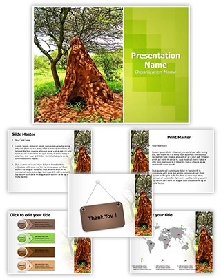 Ant Colony Editable PowerPoint Template