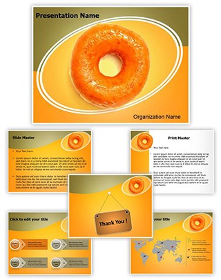 Yummy Donut Editable PowerPoint Template