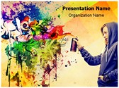 Graffiti Editable PowerPoint Template