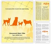 Pet Dog Breeds Editable PowerPoint Template