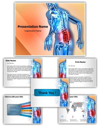 Back Pain Editable PowerPoint Template