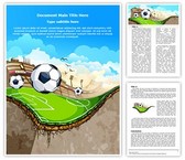 Sports Soccer Field Template