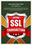 SSL Secure Transaction Editable Template