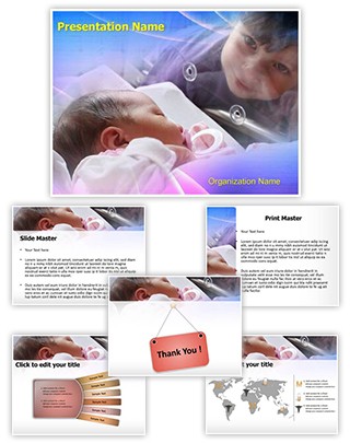 Baby Incubator Editable PowerPoint Template