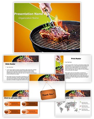 Barbecue Editable PowerPoint Template