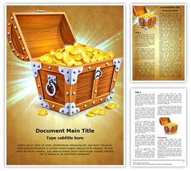 Treasure Editable Word Template