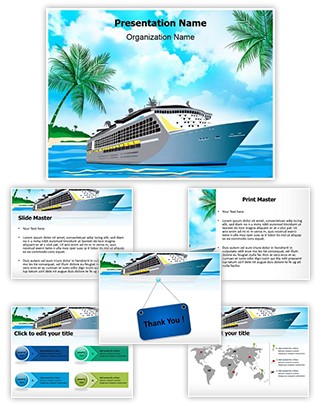 Cruise Ship Editable PowerPoint Template