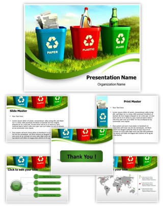 Recycling Editable PowerPoint Template