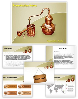 Distillation Editable PowerPoint Template