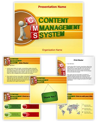 CMS Editable PowerPoint Template