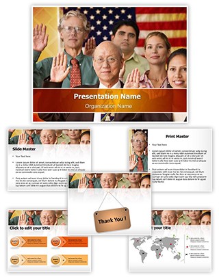 Citizenship Editable PowerPoint Template