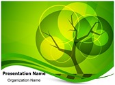 Green Tree Background Editable Template