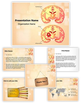 Brain Tumor Editable PowerPoint Template