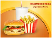 Fast Food Mcdonalds Editable PowerPoint Template