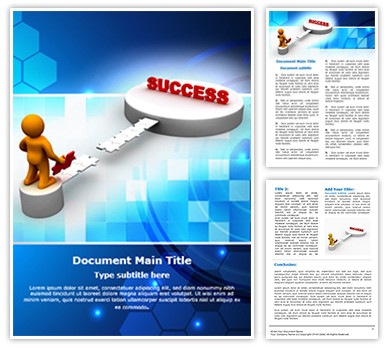 Achieving Success Editable Word Template