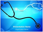 Medical Stethoscope Background Template