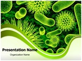 Bacteria Cells Editable PowerPoint Template