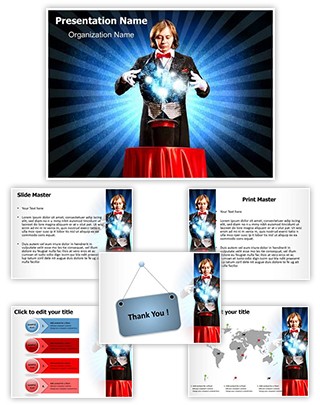 Magic Show Wizard Spell Editable PowerPoint Template